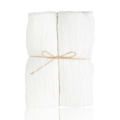 TELO ORGANZA CM90X3MT BIANCO